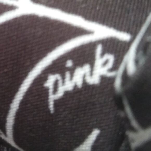 Victoria's Secret PINK Dog Halloween Spider Web  Boo! Dog Black White BOO - Picture 7 of 16